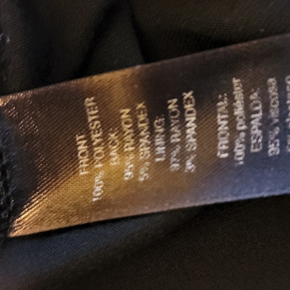 Y2K Asymmetric Heather Gray & Black Plunge V Neck Sleeveless Blouse Tank Top  XS - Picture 4 of 5